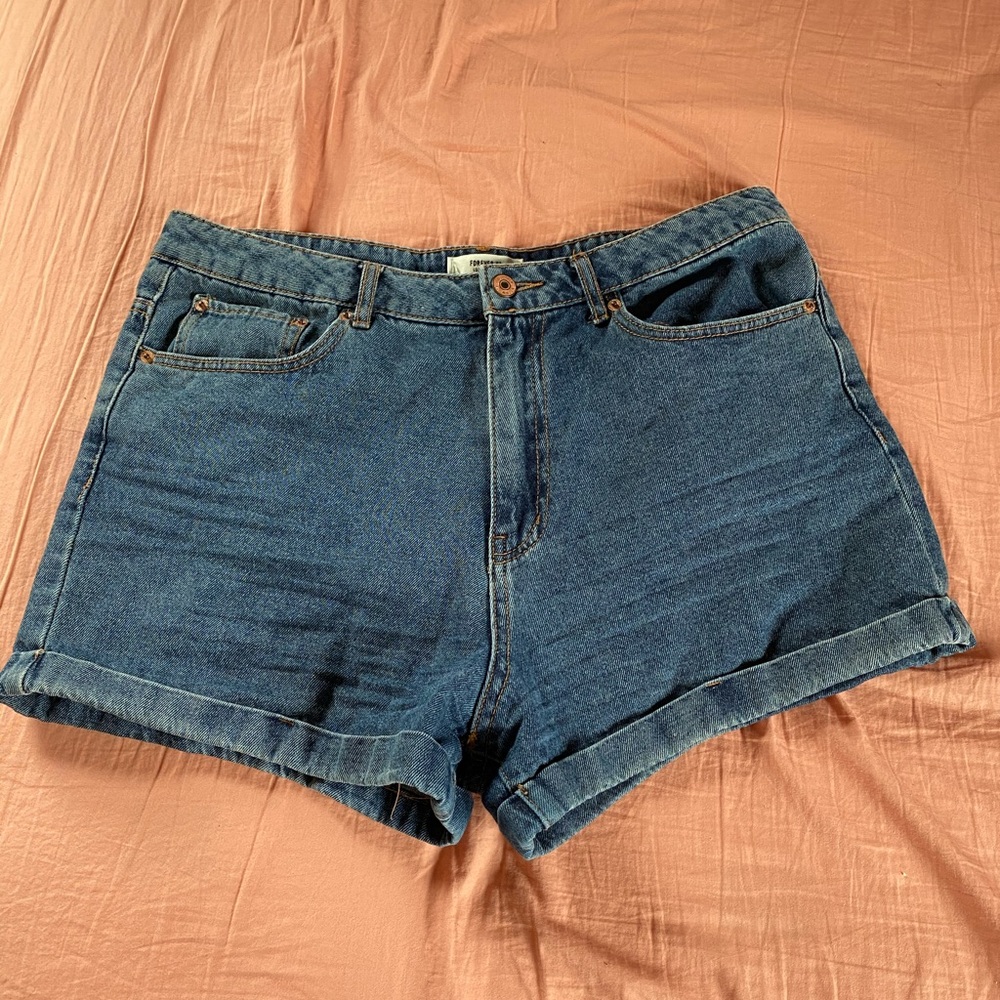 High Waisted Jean Shorts 🌵